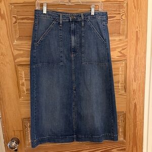 Just Black Denim skirt size Large